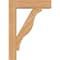 Ekena Millwork Funston Block Smooth Bracket w/ Offset Brace, Western Red Cedar, 7 1/2"W x 30"D x 42"H BKT0806X30X42FST05SWR - alternate 3